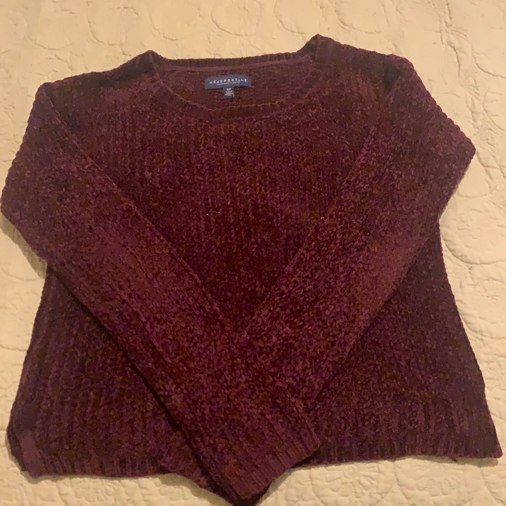 Aeropostale maroon sweater